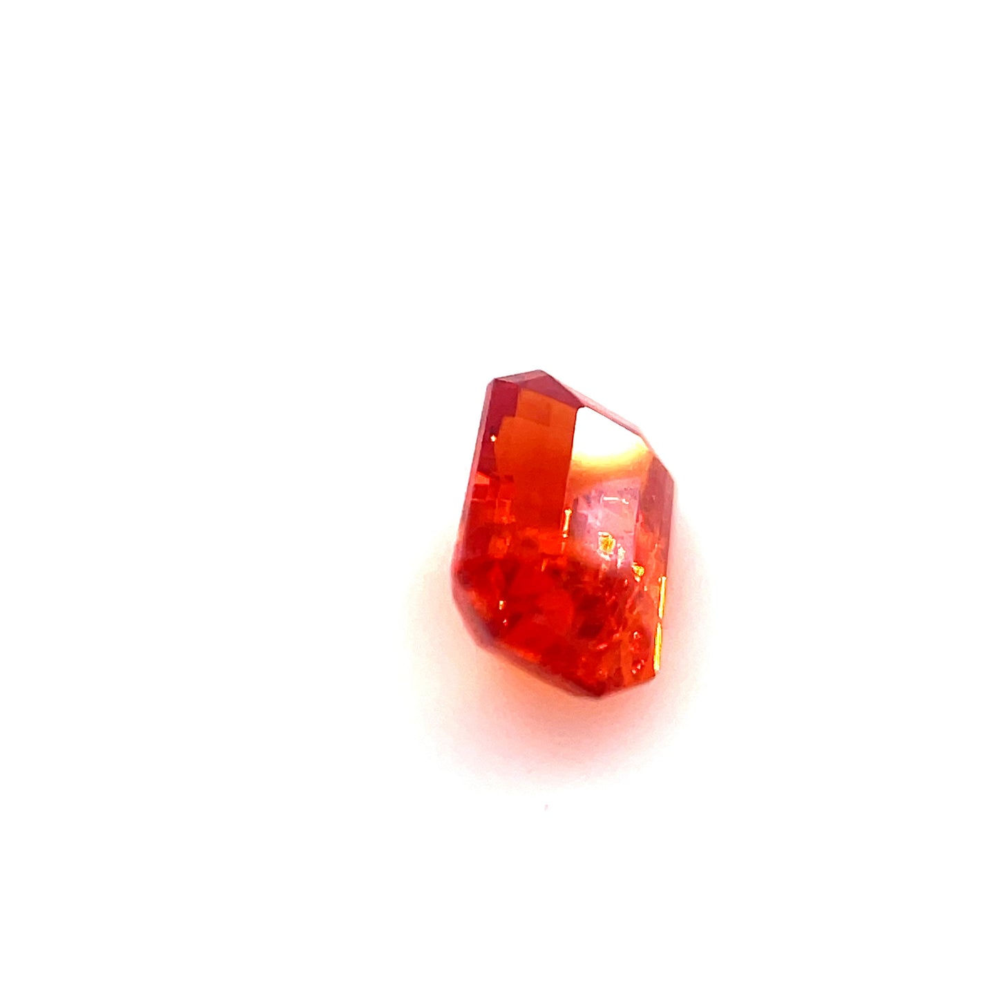 0.62 CT EMERALD CUT SPESSARTITE