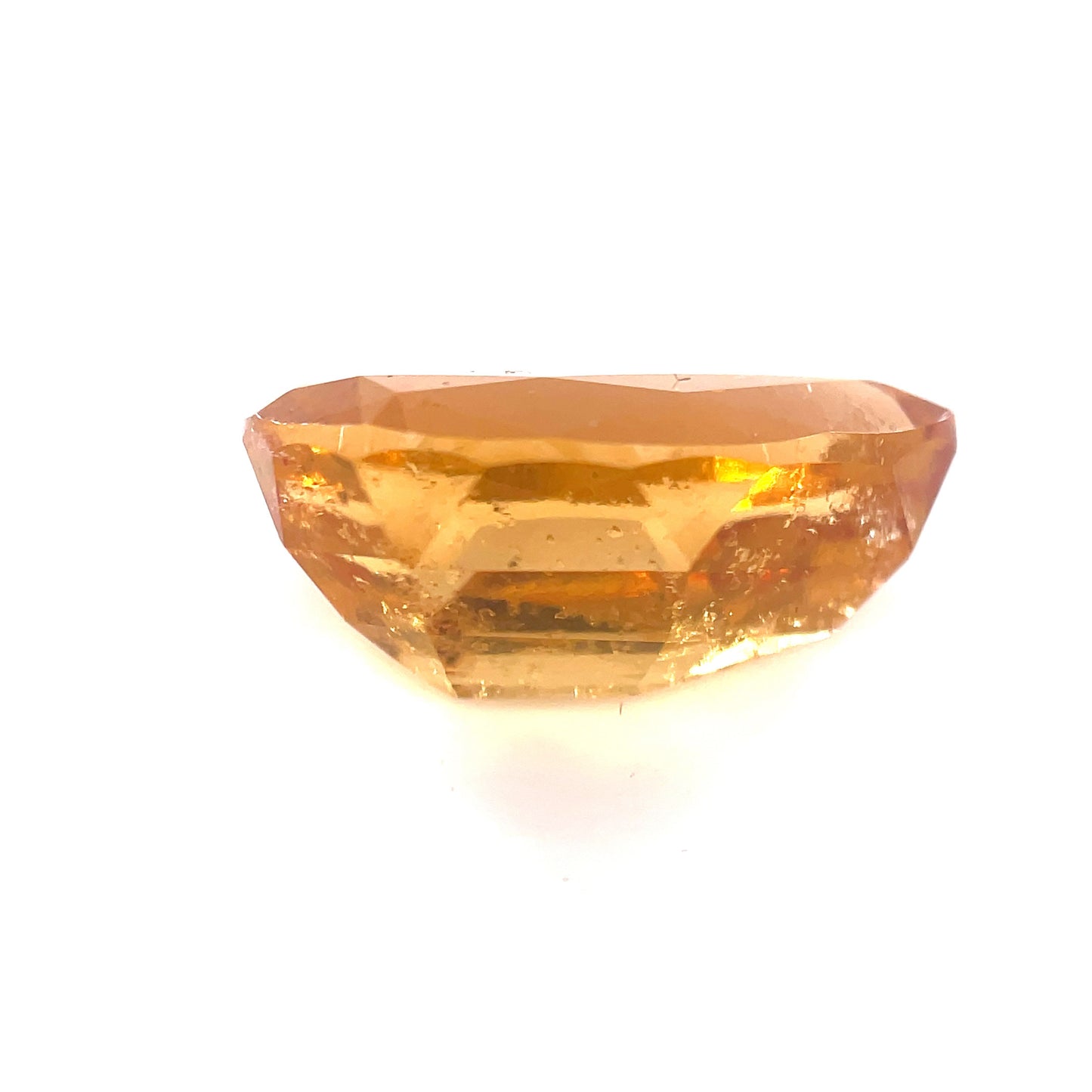 6.96CT PEAR, HESSONITE GARNET, TANZANIA