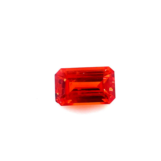 0.59CT OCTAGON GARNET, SPESSARTITE