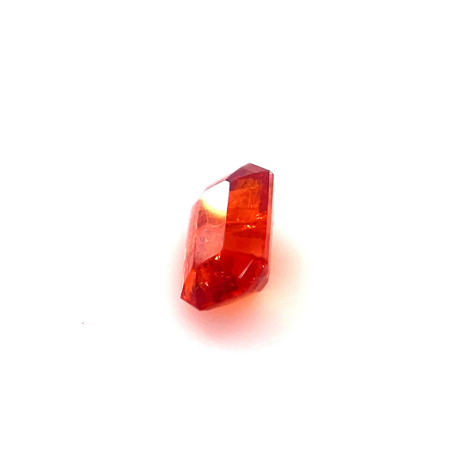 0.62 CT EMERALD CUT SPESSARTITE