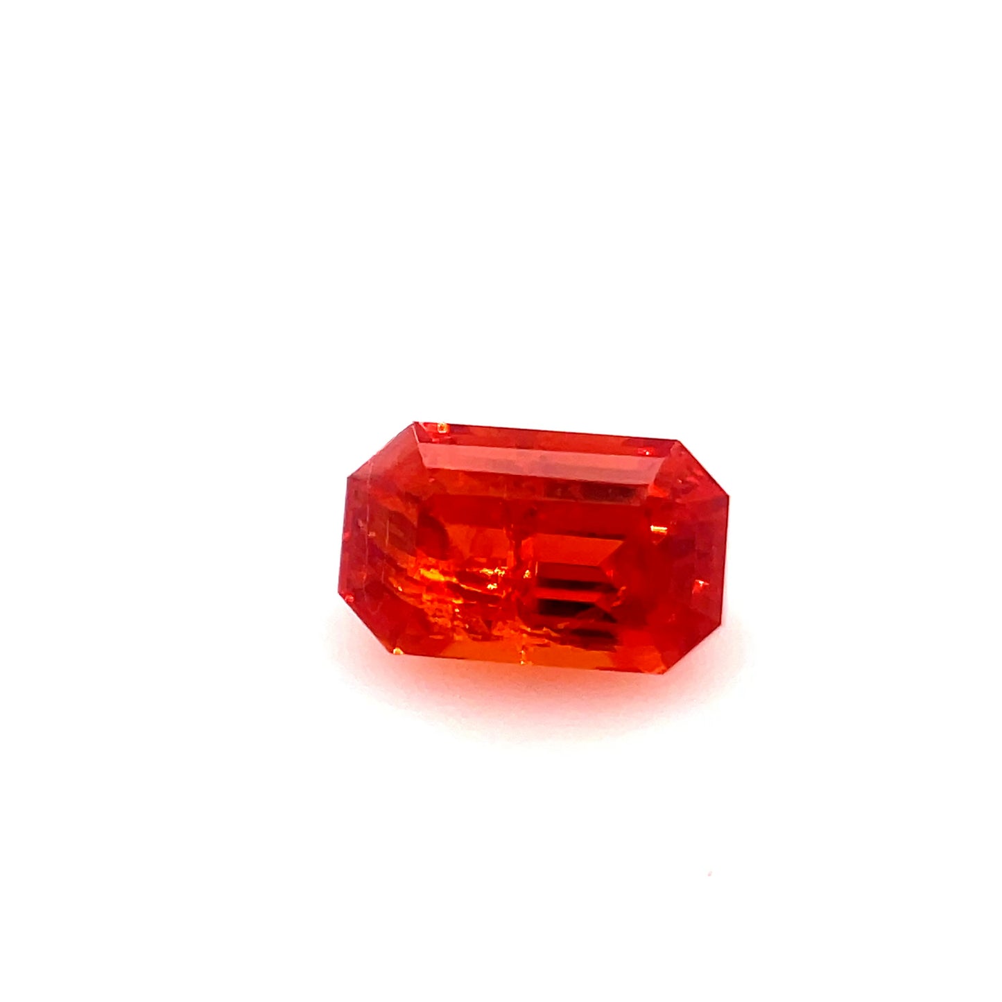 0.62 CT EMERALD CUT SPESSARTITE