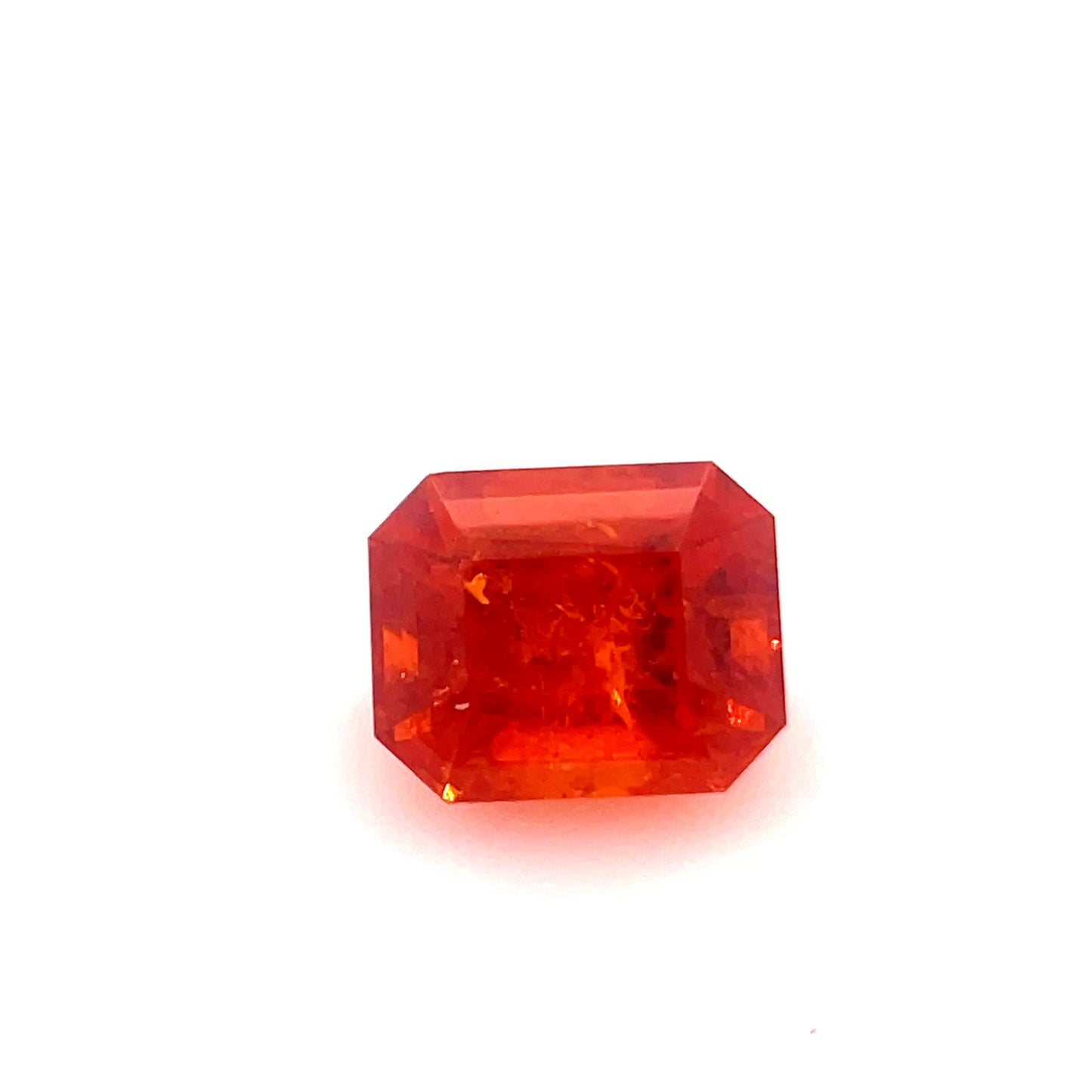 0.63CT OCTAGON GARNET, SPESSARTITE