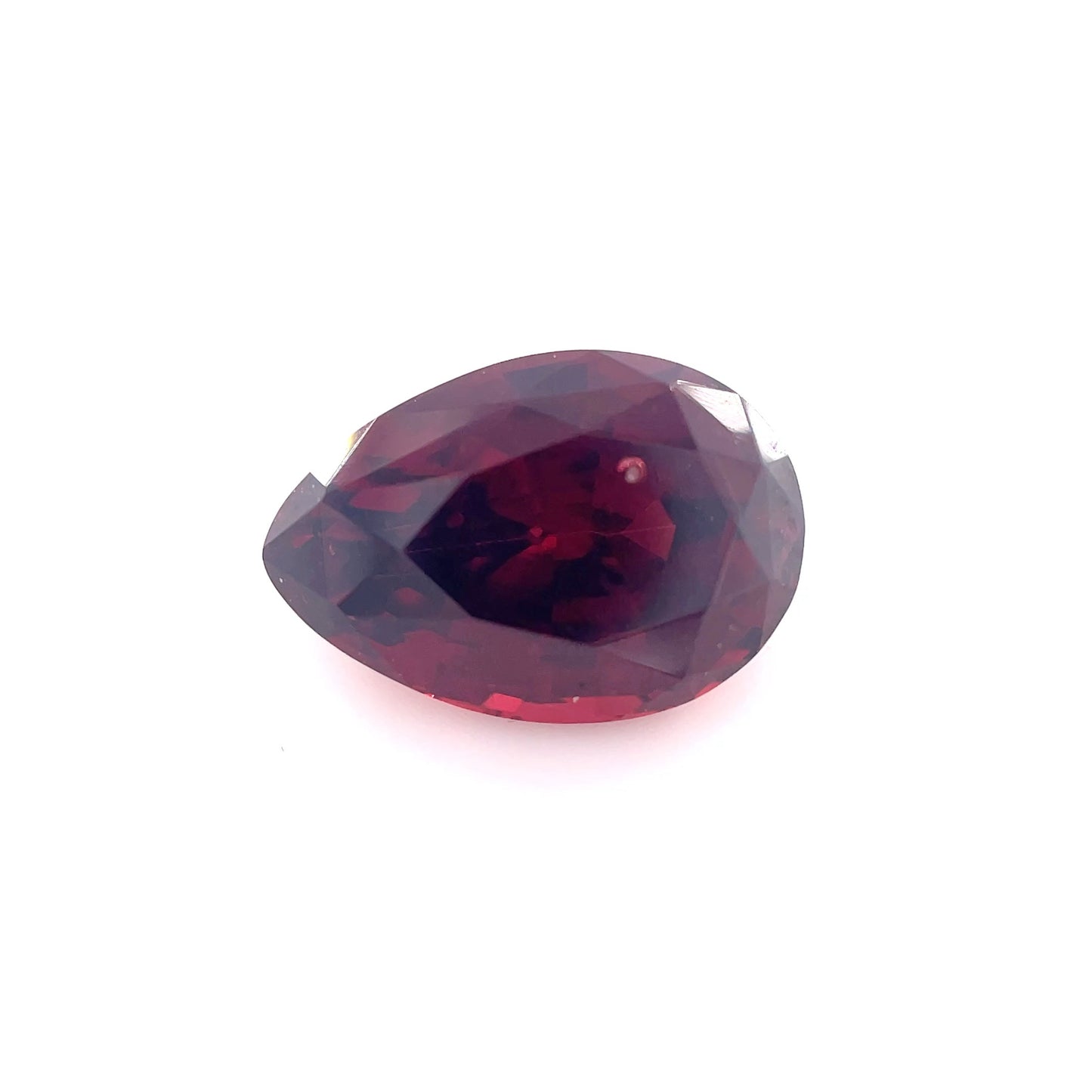 3.84CT PEAR CUT GARNET