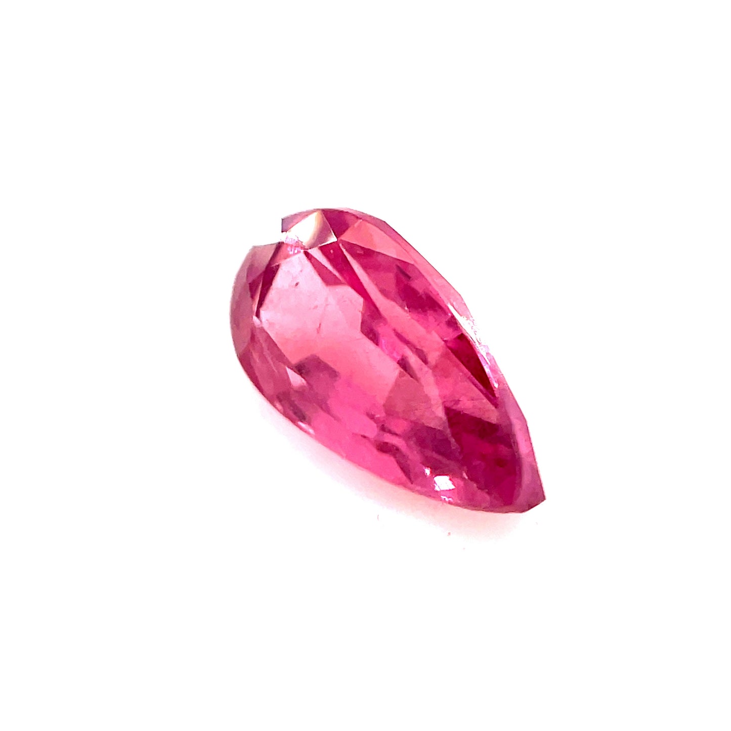 Pink pear cut Lindi garnet 1.27ct