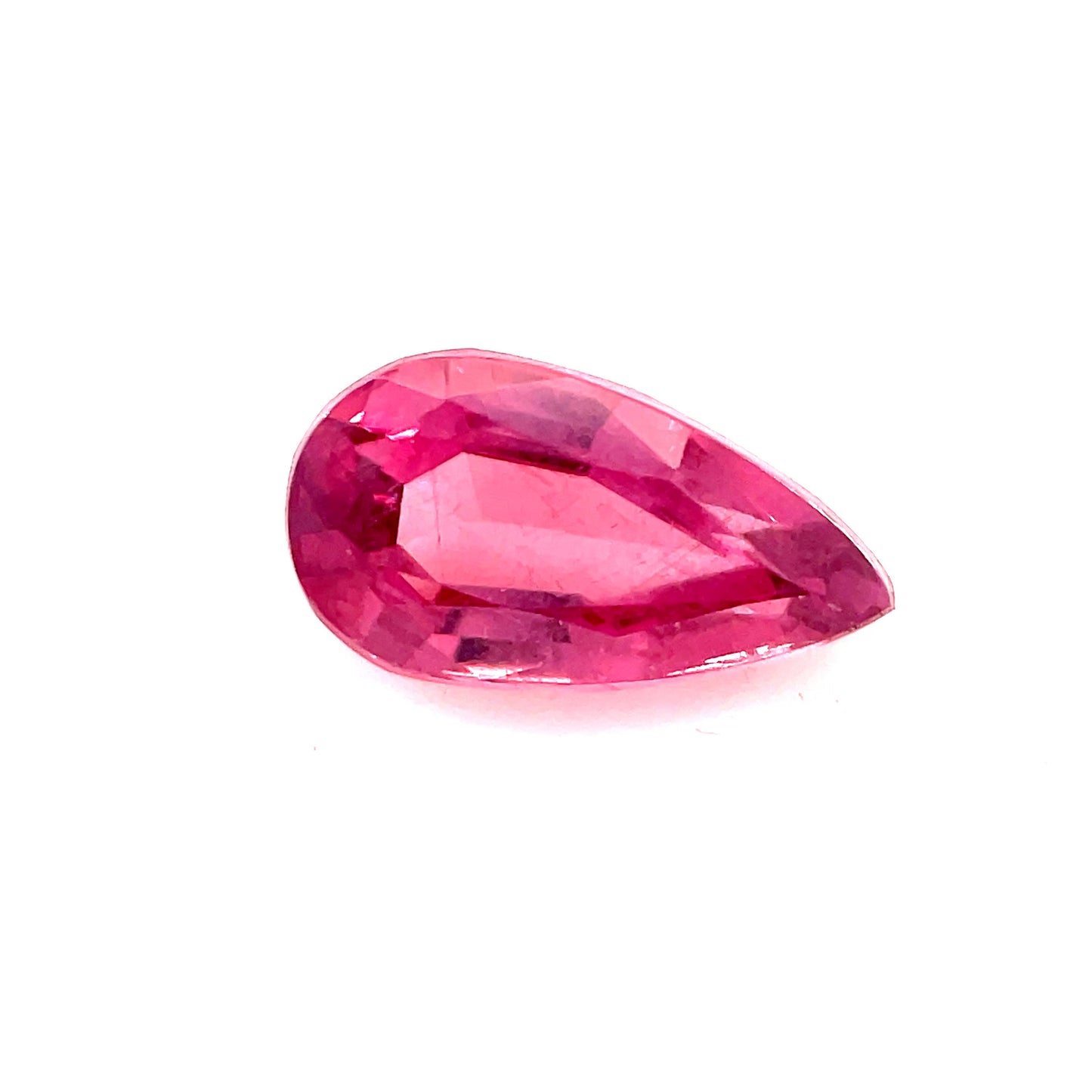 Pink pear cut Lindi garnet 1.27ct