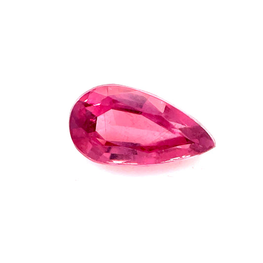 Pink pear cut Lindi garnet 1.27ct