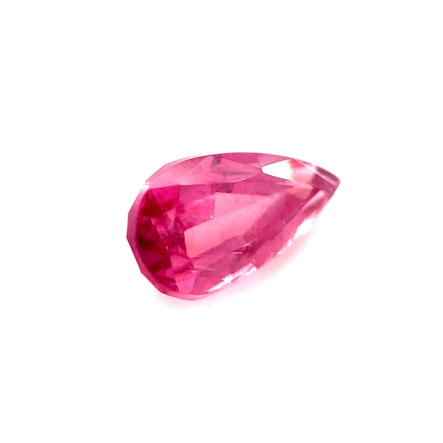 Pink pear cut Lindi garnet 1.27ct