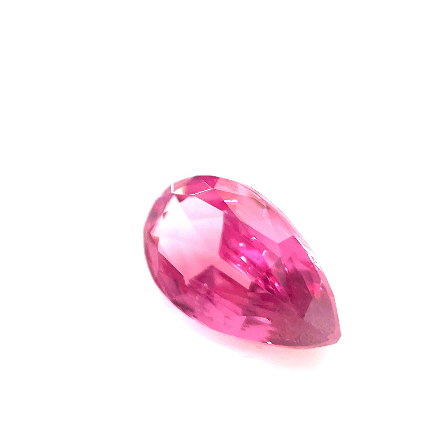 Pink pear shape garnet 1.87ct