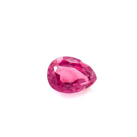 Pink pear cut garnet, Tanzania 1.43ct
