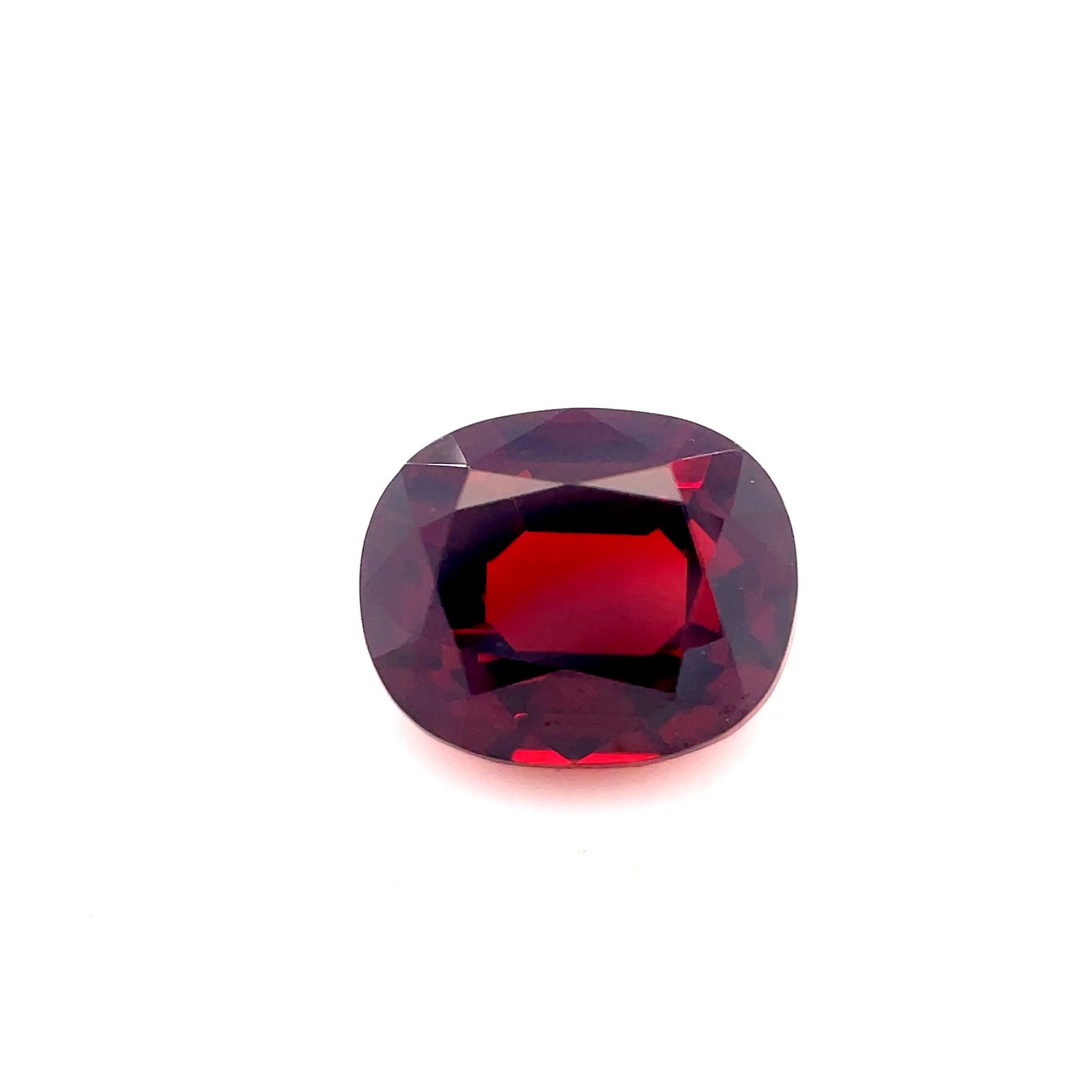 3.24ct cushion garnet